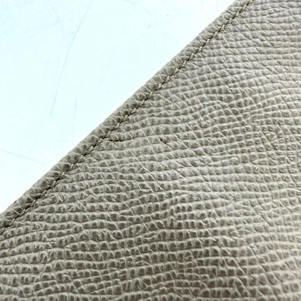 BVLGARI Bulgari Bulgari Folded wallet Leather gray - Picture 5 of 16